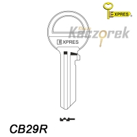 Expres 082 - klucz surowy mosiężny - CB29R